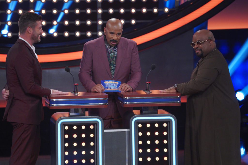 Jesse Palmer vs Cee Lo Green on Celebrity Family Feud – See Photos ...