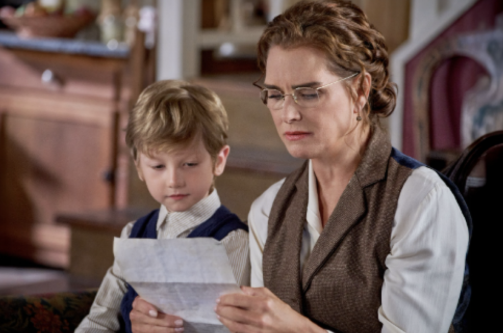 Brooke Shields in When Calls the Heart 2026 as Charlotte Thornton